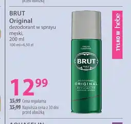 Hebe Dezodorant w sprayu męski Original Brut oferta