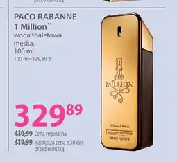 Hebe Woda toaletowa męska 1 Million Paco Rabanne oferta