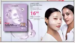 Hebe Hydrożelowa maska rozświetlająca do twarzy Revitalift Filler Glass Skin L'Oréal Paris oferta