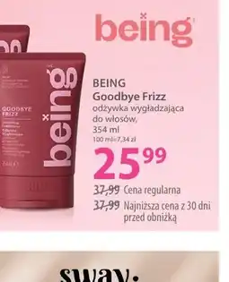 Hebe Goodbye Frizz odżywka wygładzająca do włosów Being oferta