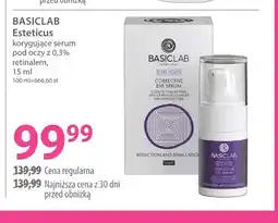 Hebe Esteticus korygujące serum pod oczy z 0,3% retinalem BasicLab oferta