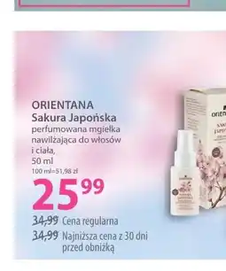 Hebe Perfumowana mgiełka nawilżająca do włosów i ciała Sakura Japońska Orientana oferta