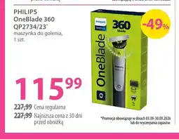 Hebe OneBlade 360 QP2734/23 maszynka do golenia Philips oferta