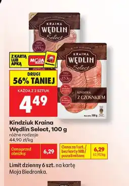 Biedronka Kindziuk Kraina Mięs oferta