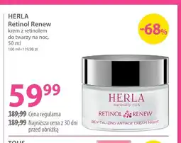 Hebe Retinol Renew krem z retinolem do twarzy na noc Herla oferta