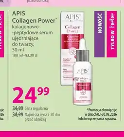 Hebe Kolagenowo-peptydowe serum ujędrniające do twarzy Collagen Power Apis oferta