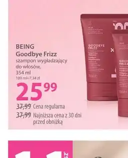 Hebe Goodbye Frizz szampon wygładzający do włosów Being oferta