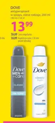 Hebe Antyperspirant w sprayu Dove Men+Care Classic oferta
