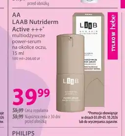 Hebe Multiodżywcze power-serum na okolice oczu LAAB Nutriderm Active +++ AA oferta