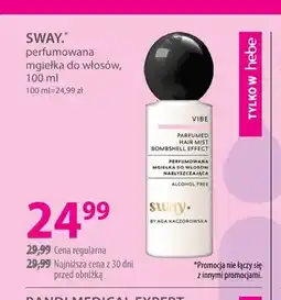 Hebe Perfumowana mgiełka do włosów Sway oferta