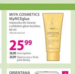 Hebe Maseczka do twarzy z efektem glow booster MyRICEglue Miya Cosmetics oferta