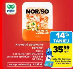 Carrefour Krewetki Norso oferta
