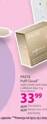 Hebe Sypki puder pod oczy z efektem blur Puff Cloud Paese oferta