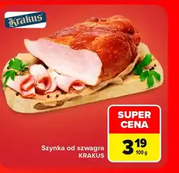 Carrefour Szynka Krakus oferta