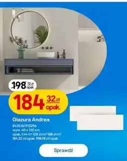 Castorama Glazura Andrea 40x120 cm oferta