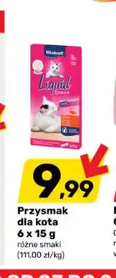 Bricomarche Przysmak dla kota Liquid Snack Vitakraft oferta