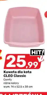 Bricomarche Kuweta dla kota Cleo Classic Comfy oferta