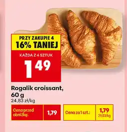 Biedronka Rogalik croissant oferta