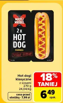 Carrefour Hot Dog Madej Wróbel oferta