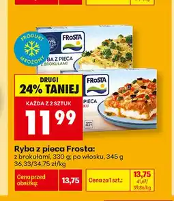 Biedronka Ryba z pieca po włosku Frosta oferta