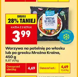 Biedronka Warzywa na patelnię po włosku Mroźna Kraina oferta
