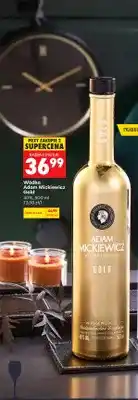 Biedronka Wódka Adam Mickiewicz Gold 40% oferta