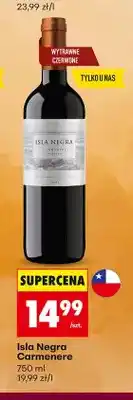 Biedronka Wino czerwone Isla Negra Carmenere oferta