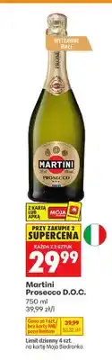 Biedronka Wino musujące Martini Prosecco D.O.C oferta