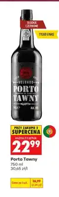 Biedronka Wino czerwone Porto Tawny Velgado oferta