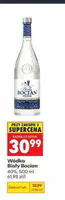 Biedronka Wódka Biały Bocian 40% oferta