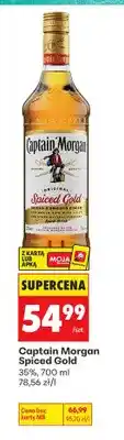 Biedronka Rum Captain Morgan Spiced Gold oferta