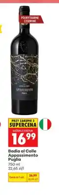 Biedronka Wino czerwone Badia al Colle Appassimento Puglia oferta