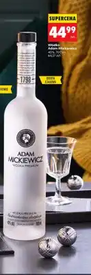 Biedronka Wódka Adam Mickiewicz 40% oferta