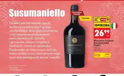 Biedronka Wino czerwone Masseria Trajone Susumaniello Puglia oferta