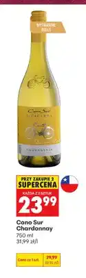 Biedronka Wino białe Cono Sur Chardonnay oferta