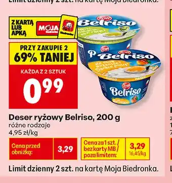 Deser ryżowy Belriso