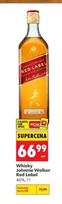 Biedronka Whisky Johnnie Walker Red Label 40% oferta
