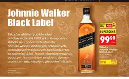 Biedronka Whisky Johnnie Walker Black Label 40% oferta