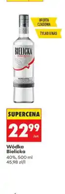 Biedronka Wódka Bielicka 40% oferta