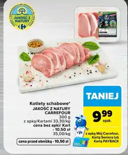 Carrefour Kotlety schabowe Jakość z natury oferta