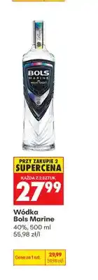 Biedronka Wódka Bols Marine 40% oferta