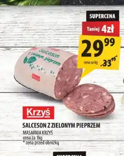 Arhelan Salceson z zielonym pieprzem Masarnia Krzyś oferta