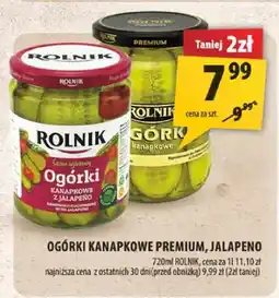 Arhelan Ogórki kanapkowe premium Rolnik oferta