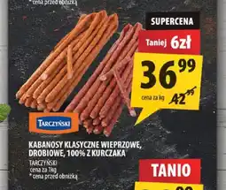 Arhelan Kabanosy klasyczne wieprzowe Tarczyński oferta