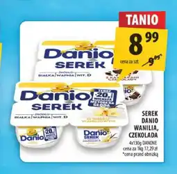 Arhelan Serek Danio wanilia 4-pak Danone oferta