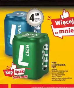 Arhelan Piwo Lech Premium 4-pak oferta
