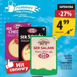 Arhelan Ser Sokół w plastrach Mlekovita oferta