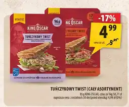 Arhelan Tuńczykowy twist z cebulką dymką i dressingiem musztardowym King Oscar oferta