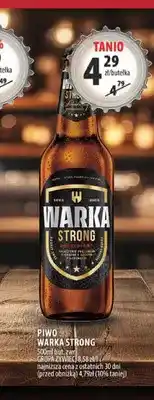 Arhelan Piwo Warka Strong oferta