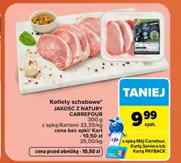 Carrefour Kotlety schabowe Jakość z natury oferta